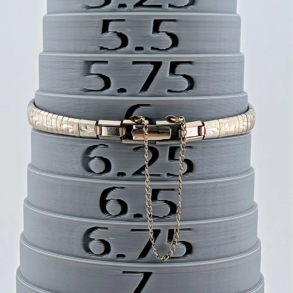 1967 Bulova 23J Manual Wind Diamond Watch 10K RGP Gold Filled Bracelet 6